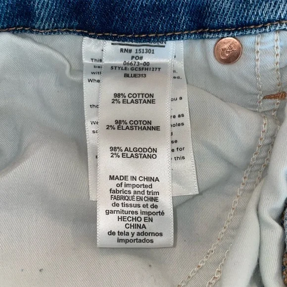 NWT GOOD AMERICAN Womens Super High Rise Good Curve Straight Leg Jeans - Size 14 - Picture 5 of 9